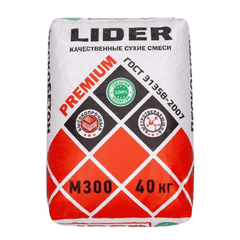 Пескобетон Лидер М300
