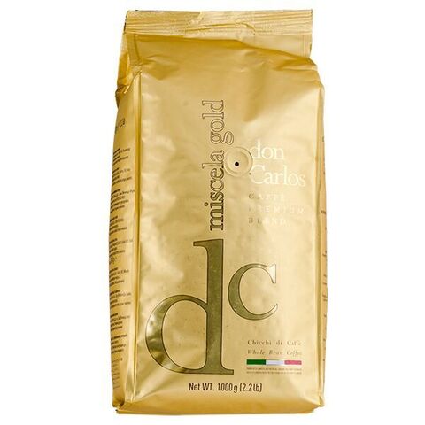 Купить Кофе в зернах Carraro Don Carlos miscela Gold, 1 кг (Карраро) по ...