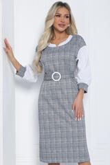 Платье Брют НЬЮ (серое) П12400-18 LT Collection