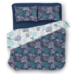 Housse de couette + oreiller IBIZA Individuel Reversible