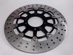 Диск тормозной передний на KAWASAKI  ZX 6R  NINJA / ABS 636, Z 800 / ABS, VERSYS 1000,  Z 1000 / ABS, ZX 10R / abs  1000, ZX 14R / ABS 1000, GTR  1400, ZZR-ABS 1400 черный