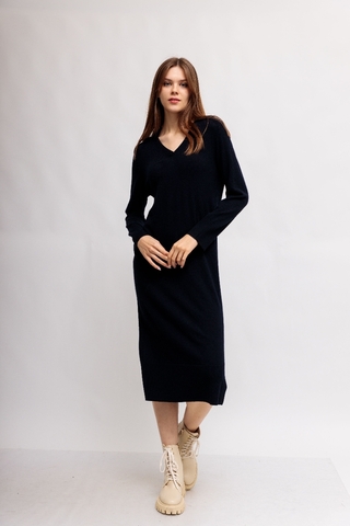 Marc Cain Sports Платье трикотажное из шерсти с кашемиром. Эко-линейка ReThink Together