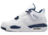 Кроссовки Мужские Nike Air Jordan IV Retro White Blue