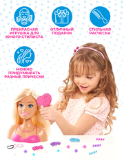 Торс для причесок Barbie Барби блондинка (незначительный изъян)