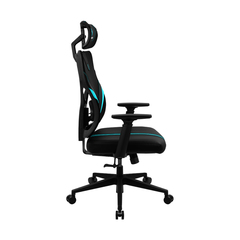 Кресло игровое компьютерное ThunderX3 Yama1 BC, Black-Cyan