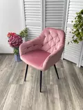 фото 2 Стул PERU BLUVEL-52 PINK, велюр M-City на profcook.ru
