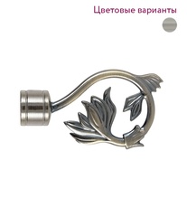 Наконечник для кованного карниза Лоза D 25