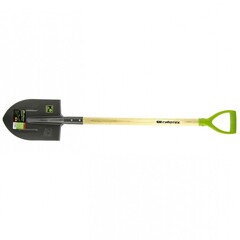 Лопата штыковая, 210х290х1150 мм, деревянный лакированный черенок, Сибртех