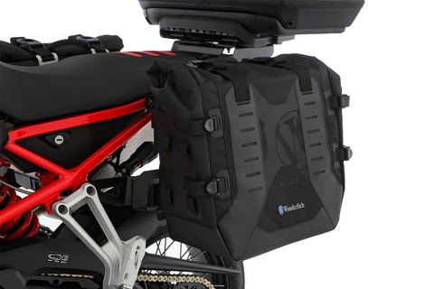 Боковые мягкие сумки Wunderlich X-BAGS, комплект 2 шт, черные