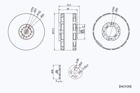 T-Motor VL7015 KV190