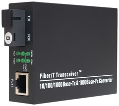 Медиаконвертер А-Оптик AO-MC-GE-20DB