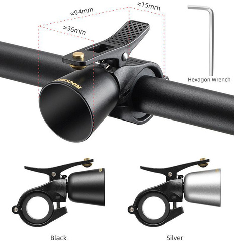 Картинка звонок Rockbros 34210005 black - 9