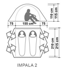 Палатка Canadian Camper Impala 2