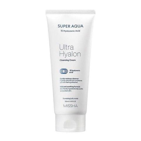 Missha Super Aqua Ultra Hyalon Cleansing Cream 200 мл.