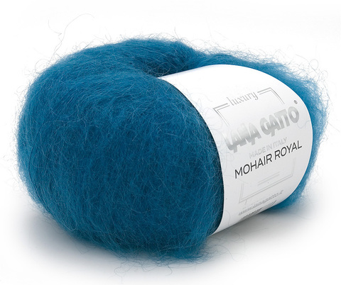 Пряжа Lana Gatto Mohair Royal 7263 бирюза