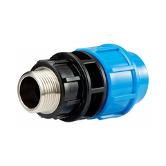 Муфта комбинированная полипропиленовая Джилекс Про, с наружной резьбой, 32 x 1" П