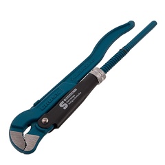 15610 Ключ труб. рычаж., №0, 0,5", цельнокованый, CrV, тип-S