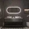 Зеркало с подсветкой ART&MAX BARI AM-Bar-500-1200-DS-F-White