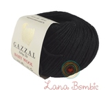 Пряжа Gazzal Baby Wool 803 черный