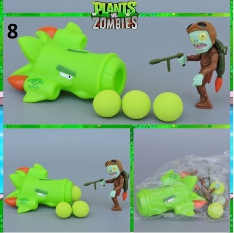 Растения против Зомби стреляющие игрушки серия 01 в пакетах