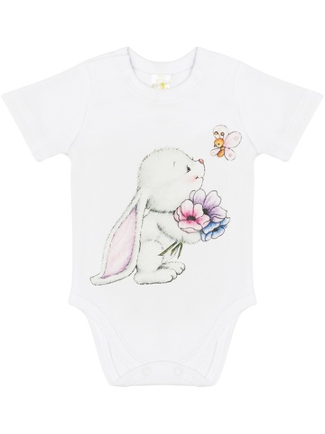 Боди с коротким рукавом "Зайчонок"