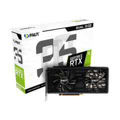 Видеокарта PALIT RTX3050 DUAL 8G (NE63050019P1-190AD)