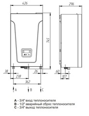 Baxi Ampera Plus 24 котёл электрический настенный