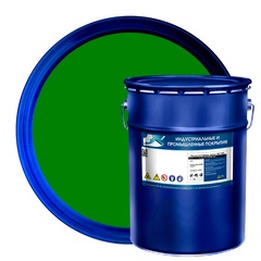 ХВ-785 кислотостойкая краска /20кг/ зеленая