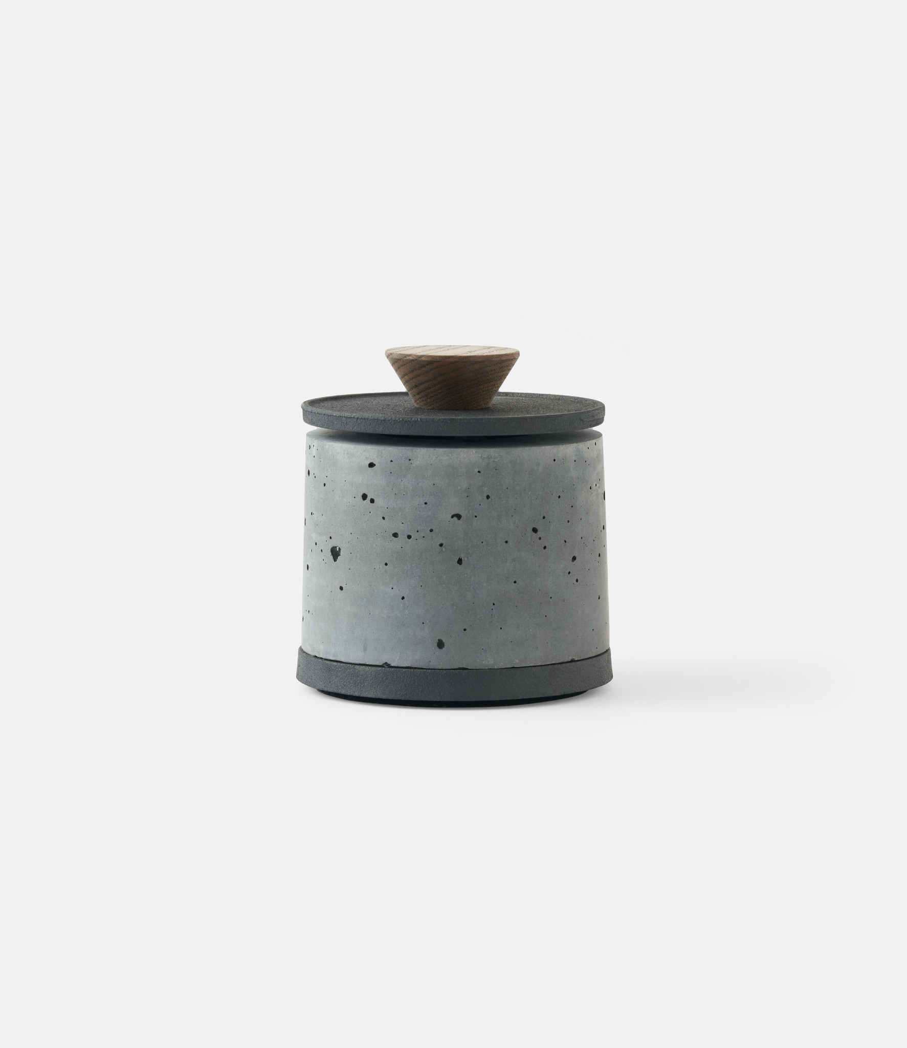 Flikrfire Mini Fireplace Black — мини-камин из бетона