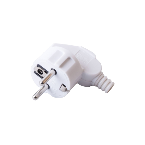 Купить Вилка угловая з/к, белая,16A, PPG16-41-202 (40 недорого со склада в Хабаровске, Якутске, Владивостоке, Южно-Сахалинске, Благовещенске