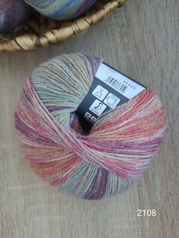 Lana Grossa Meilenweit Alpaca Print 2208
