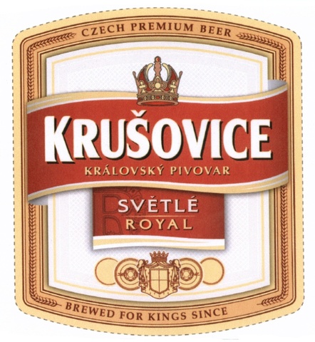 Пиво Krusovice Svetle Royal