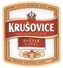 Пиво Krusovice Svetle Royal этикетка