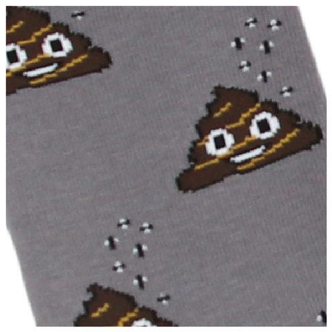 Носки с принтом какашки оптом