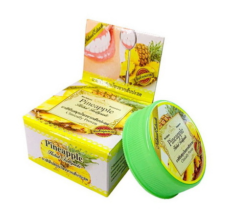 Зубная паста с экстрактом ананаса Роджана Rochjana Herbal Pineapple 30 гр.