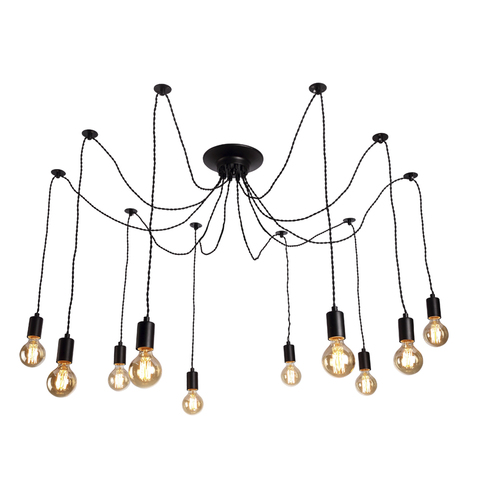 Люстра Arte Lamp Fuori A9184SP-10BK