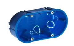 Подрозетник в г/к 2-х местный Greenel  L=141мм d=70мм h=45мм