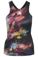 Топ теннисныйAdidas Melbourne Tennis Y-Tank Top - multicolor/black