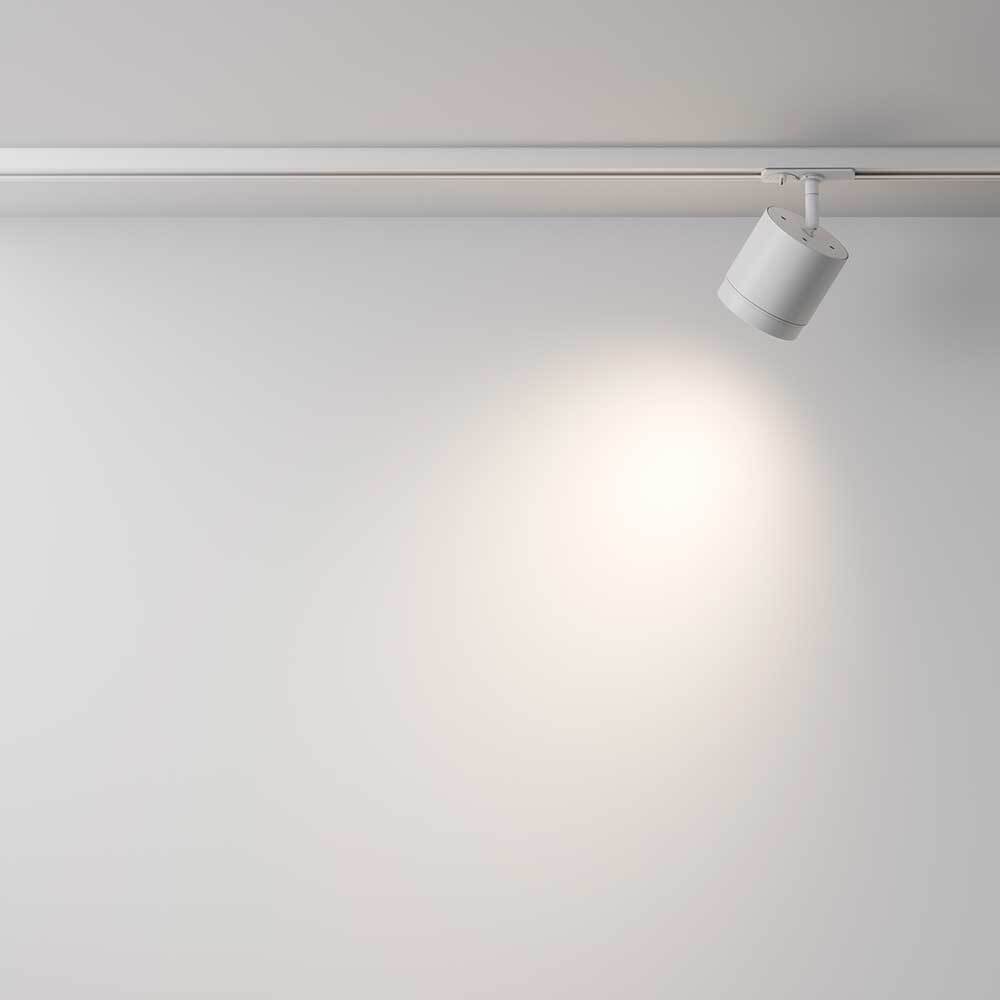 Трековый светильник Maytoni Technical Single phase track system Unity Polar TR088-1-GX53-W