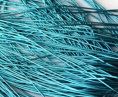 Канитель гладкая бирюза. 1мм (№6136)