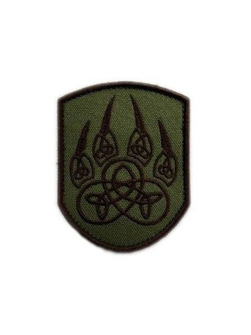 Патч лапа Велеса олива