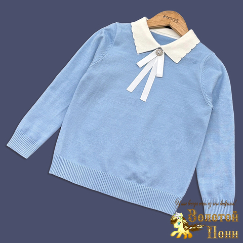 Джемпер хлопок д (9-13) 250717-G316