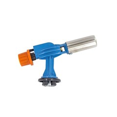 73-0-016 Горелка газовая на баллон, сопло 20х48мм, ручной поджиг, расход 180г/ч, работа 360°, чугун (РемоКолор)