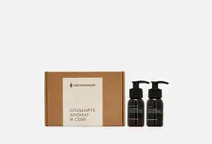 Овсянников Набор из гель-мыла и крема для рук и тела Сосновый лимонад, 50мл/50мл.