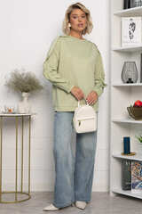 Джемпер Эвелина (оливковый) Б14232-5М LT Collection