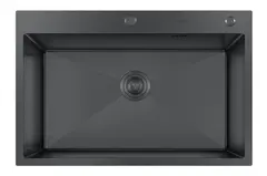 HOFFGER 7550 HFG-7550B Мойка для кухни BLACK фото
