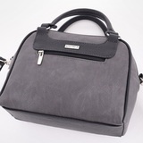 Сумка Саломея 269 македония серый + черный