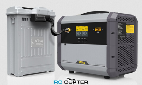 Зарядное устройство Tattu TA9000 PLUS два канала, 9000W (AC 100-240V, 12/14/18/24S max 120A, LiPo/LiHV/LiUHV)