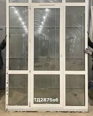 Дверь Пластиковая Б/У 237(в) х 183(ш) (Балконный блок)