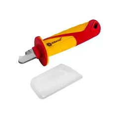 Нож электрика КОБАЛЬТ диэлектрический, 190 мм, зачистной, лезвие 34 мм (921-152)